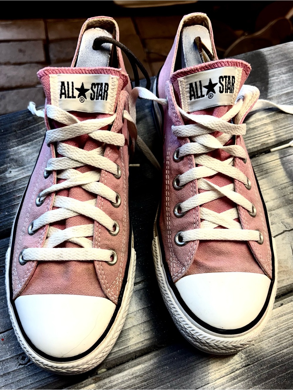 Pink Converse All Star sneakers #converse #classic womens 7.5